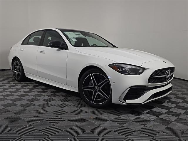 new 2025 Mercedes-Benz C-Class car, priced at $59,560