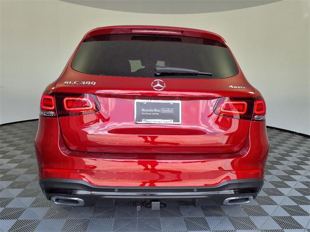 used 2021 Mercedes-Benz GLC 300 car, priced at $32,995