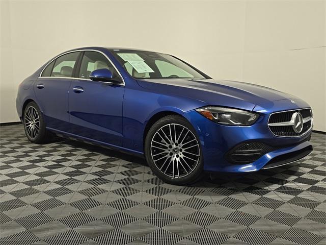 used 2022 Mercedes-Benz C-Class car, priced at $34,645