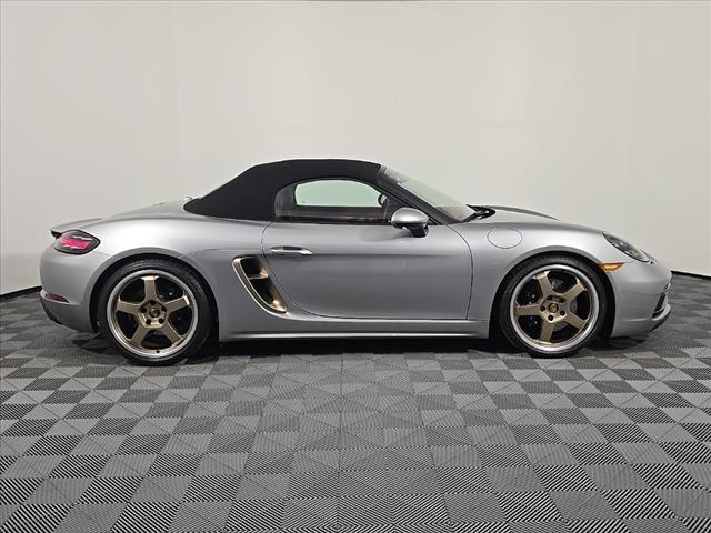 used 2022 Porsche 718 Boxster car, priced at $105,150