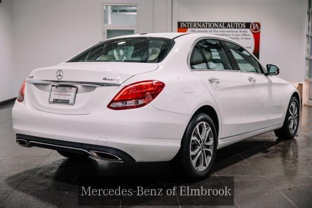 used 2018 Mercedes-Benz C-Class car, priced at $21,995