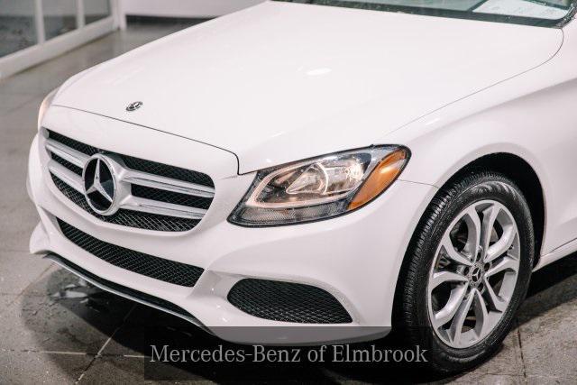 used 2018 Mercedes-Benz C-Class car, priced at $21,995