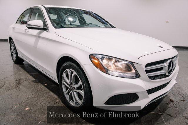 used 2018 Mercedes-Benz C-Class car, priced at $21,995