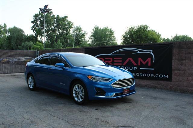 used 2019 Ford Fusion Hybrid car, priced at $14,499