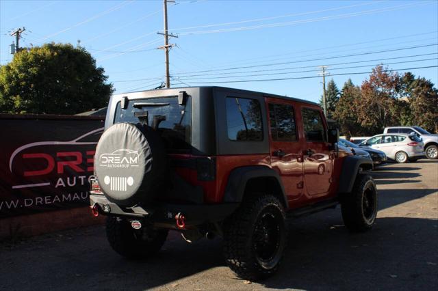 used 2012 Jeep Wrangler Unlimited car, priced at $21,499