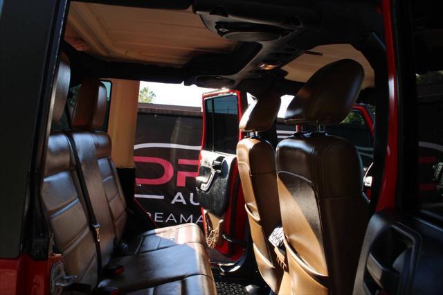 used 2012 Jeep Wrangler Unlimited car, priced at $21,499