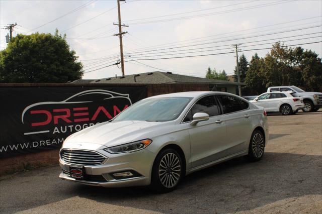 used 2018 Ford Fusion car, priced at $16,999