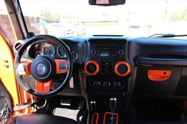 used 2013 Jeep Wrangler Unlimited car, priced at $20,999