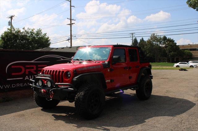 used 2018 Jeep Wrangler Unlimited car, priced at $31,999