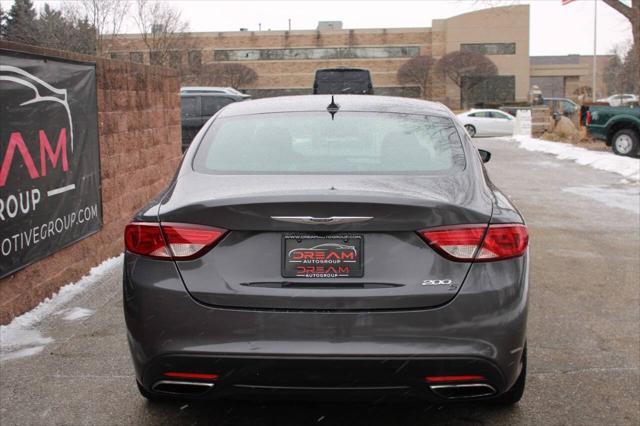 used 2016 Chrysler 200 car, priced at $11,899