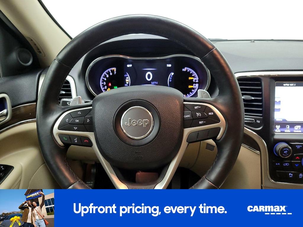 used 2017 Jeep Grand Cherokee car, priced at $20,998