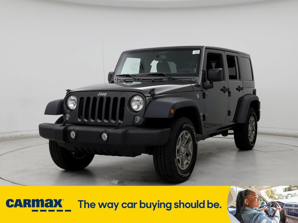 used 2016 Jeep Wrangler car, priced at $21,998