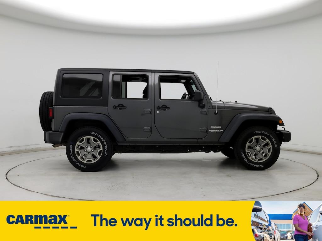 used 2016 Jeep Wrangler car, priced at $21,998