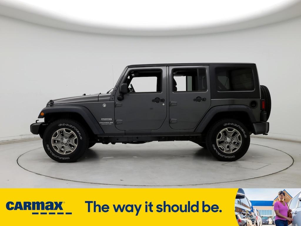 used 2016 Jeep Wrangler car, priced at $21,998