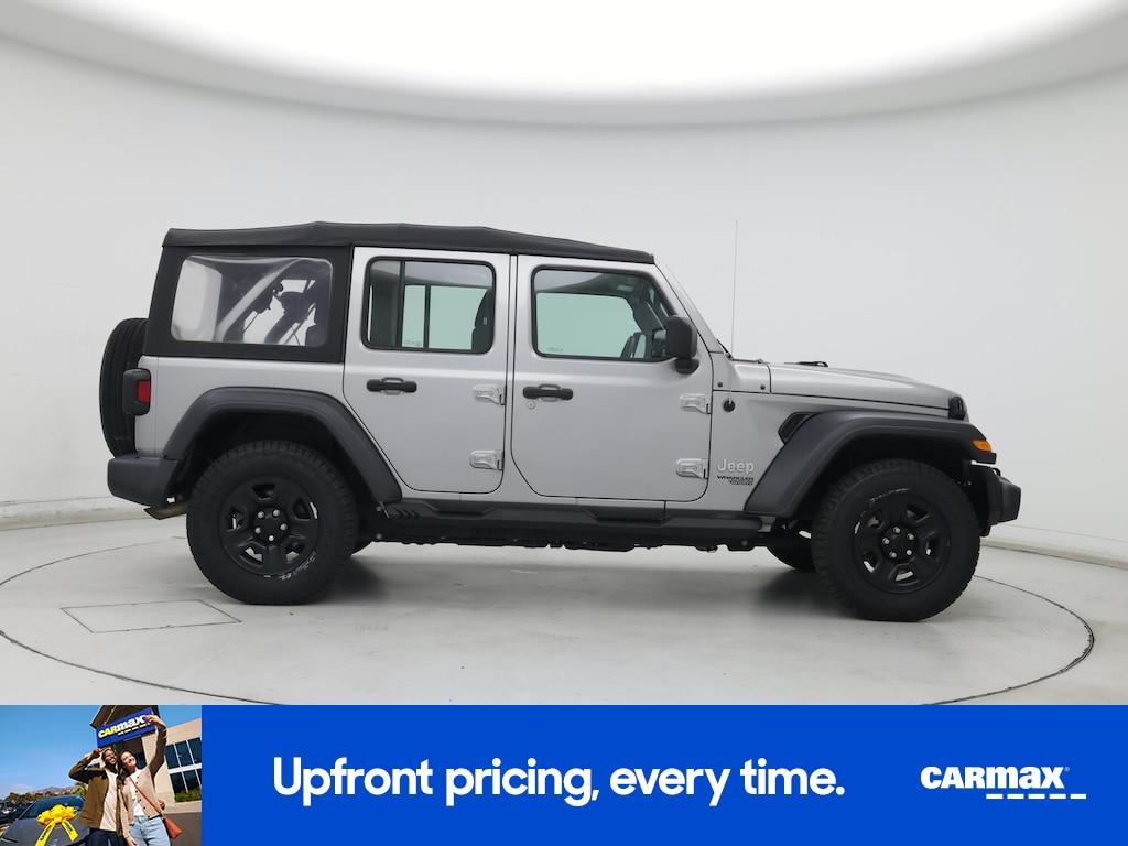 used 2018 Jeep Wrangler car, priced at $23,998