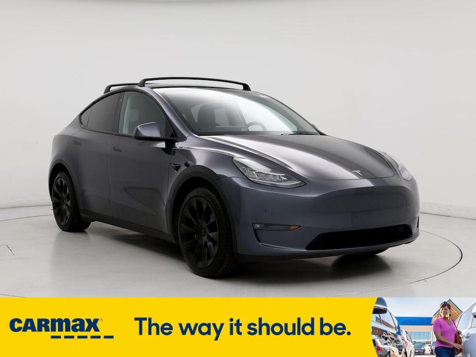 used 2021 Tesla Model Y car, priced at $34,998