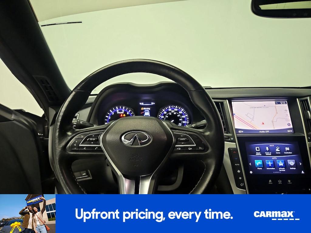 used 2018 INFINITI Q60 car, priced at $26,998