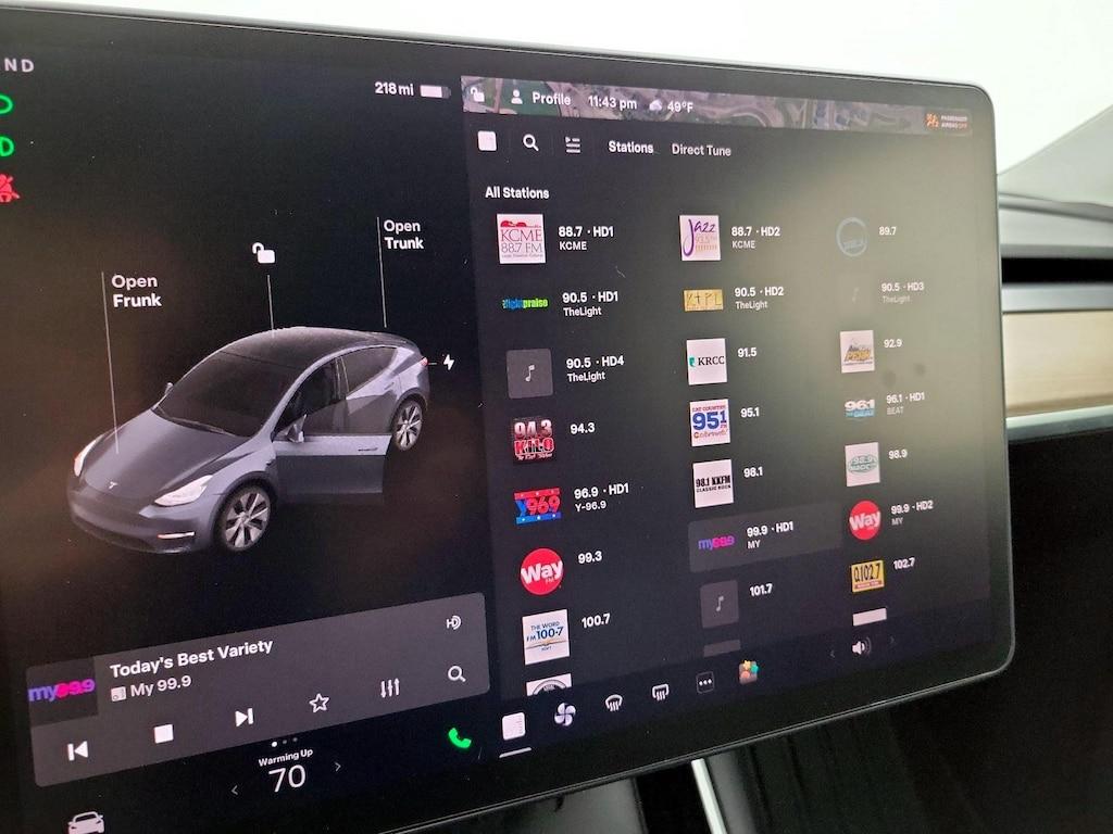 used 2021 Tesla Model Y car, priced at $29,998