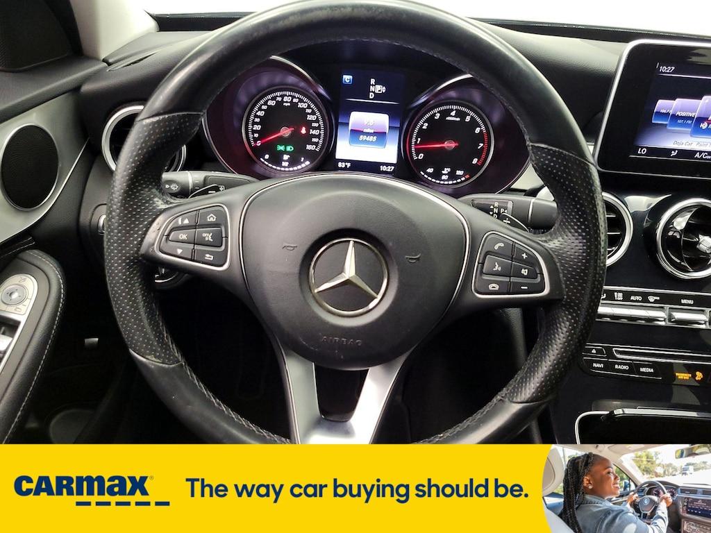 used 2015 Mercedes-Benz C-Class car, priced at $18,998