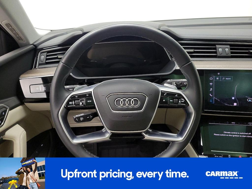 used 2024 Audi Q8 e-tron car, priced at $48,998
