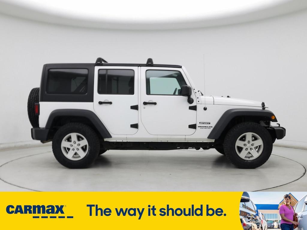 used 2017 Jeep Wrangler car, priced at $18,998