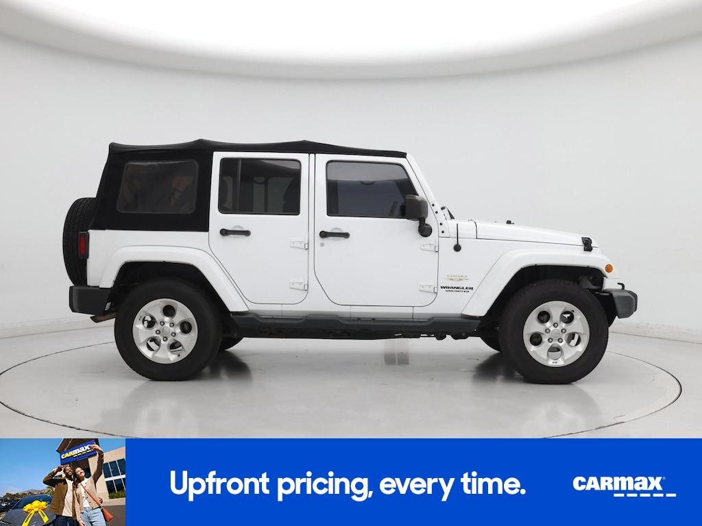 used 2015 Jeep Wrangler car, priced at $18,998