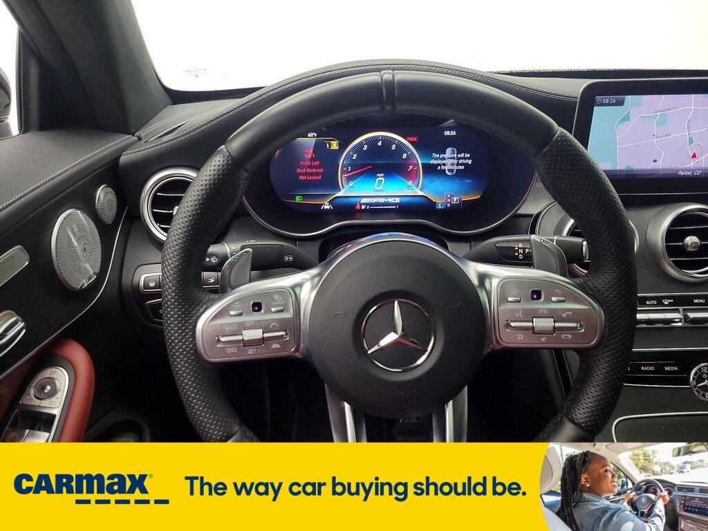 used 2022 Mercedes-Benz AMG C 43 car, priced at $52,998