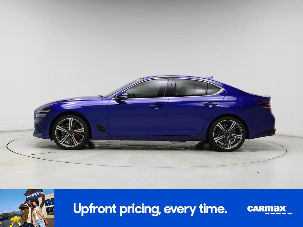 used 2025 Genesis G70 car, priced at $45,998