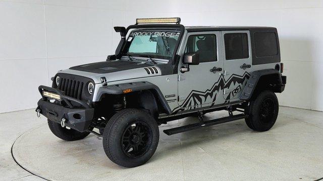 used 2016 Jeep Wrangler Unlimited car, priced at $19,493