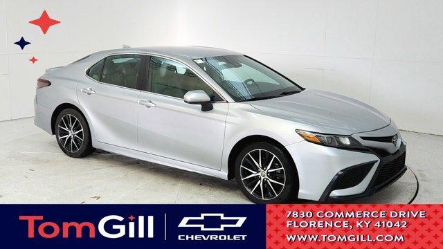 used 2021 Toyota Camry car, priced at $20,393