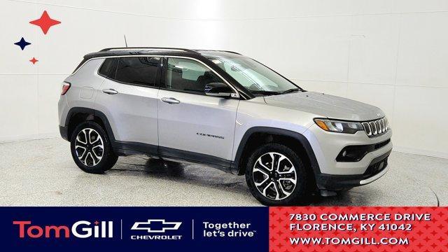 used 2022 Jeep Compass car, priced at $22,191