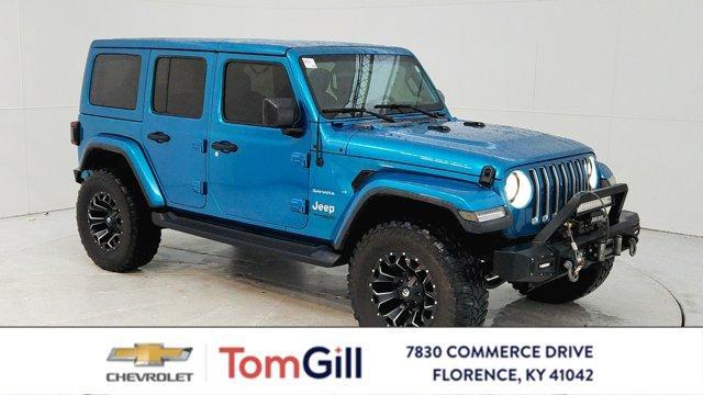 used 2020 Jeep Wrangler Unlimited car, priced at $32,991