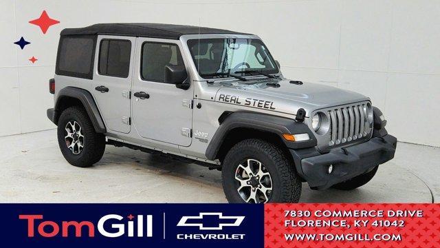 used 2021 Jeep Wrangler Unlimited car, priced at $25,623