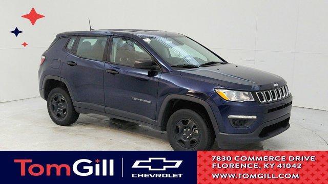 used 2021 Jeep Compass car, priced at $18,972