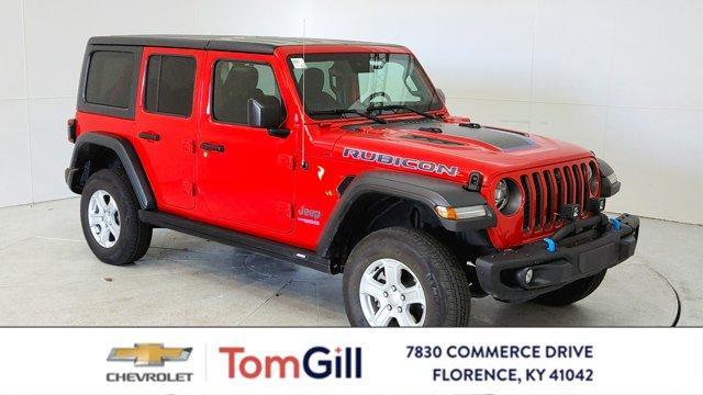 used 2021 Jeep Wrangler Unlimited 4xe car, priced at $38,191