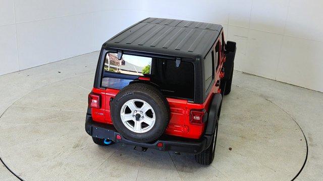 used 2021 Jeep Wrangler Unlimited 4xe car, priced at $38,191