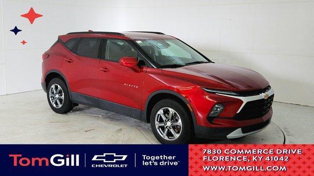 used 2023 Chevrolet Blazer car, priced at $26,592