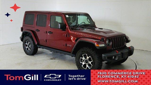 used 2021 Jeep Wrangler Unlimited car, priced at $38,391