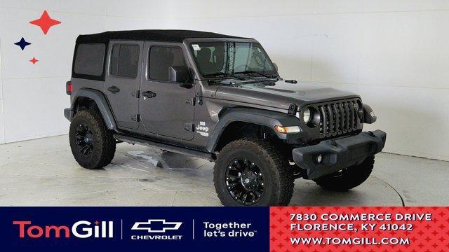 used 2020 Jeep Wrangler Unlimited car, priced at $24,591