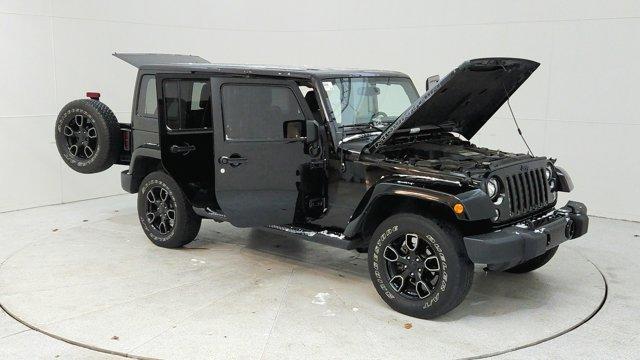 used 2017 Jeep Wrangler Unlimited car, priced at $21,983