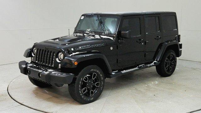 used 2017 Jeep Wrangler Unlimited car, priced at $21,983