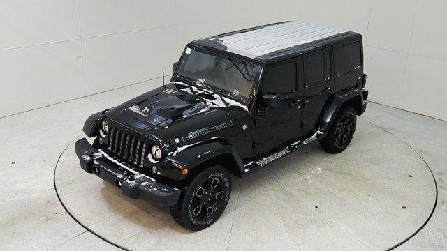 used 2017 Jeep Wrangler Unlimited car, priced at $21,983