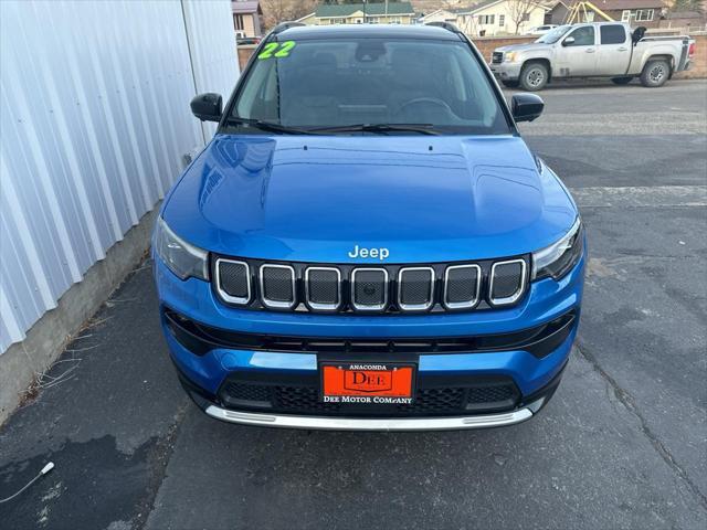 used 2022 Jeep Compass car, priced at $27,299