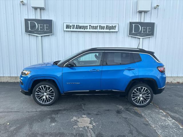 used 2022 Jeep Compass car, priced at $27,299