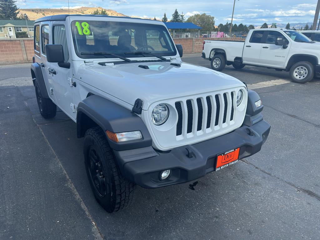 used 2018 Jeep Wrangler Unlimited car, priced at $26,299