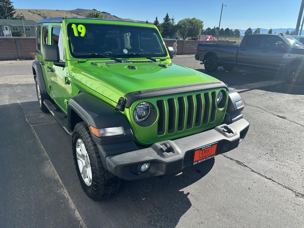used 2019 Jeep Wrangler Unlimited car, priced at $23,299