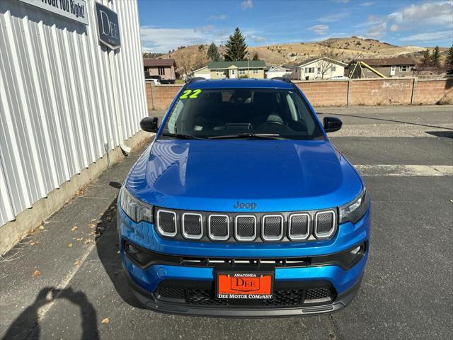 used 2022 Jeep Compass car, priced at $23,299