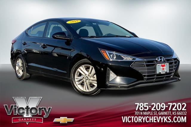 used 2019 Hyundai Elantra car, priced at $14,995