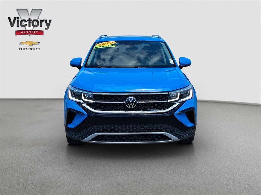 used 2022 Volkswagen Taos car, priced at $20,490