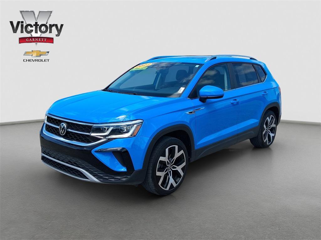 used 2022 Volkswagen Taos car, priced at $20,490